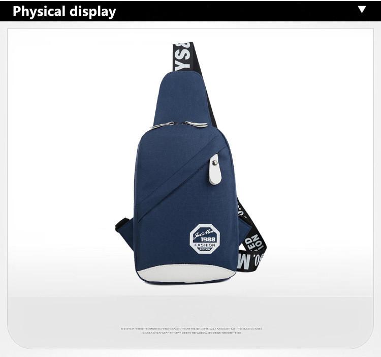 Product Introduction of Shoulder Chest Sling Bag for Men Women Fanny Waist Pack Male Cross Crossbody Belt Pouch Bolsas Kangaroo Handbag Husband Backpack 30
