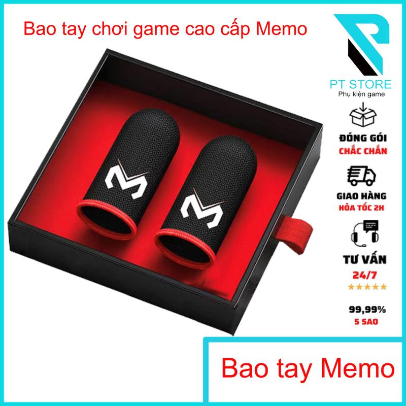 Găng tay chơi game điện thoại MEMO GT5 sợi carbon cảm ứng nhạy cho game PUBG FF Tốc Chiến Liên Quân mobile 4.9 Phụ Kiện Chơi Điện Tử