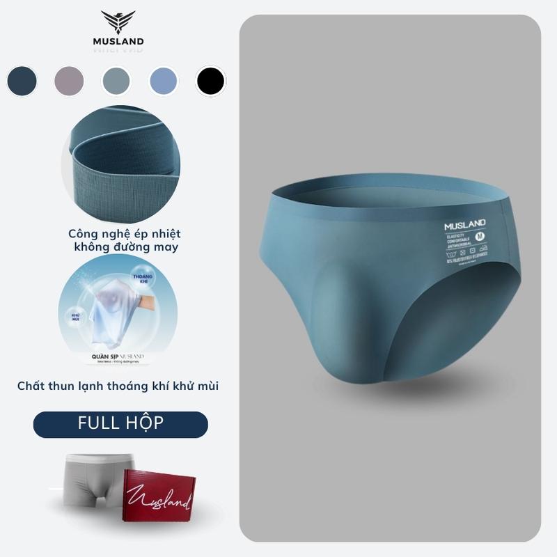 Combo 3 Quần Sịp Nam Không Đường May Seamless [Thoáng Mát, Mặc Như Không Mặc] QL24001 Quần Lót Menswear