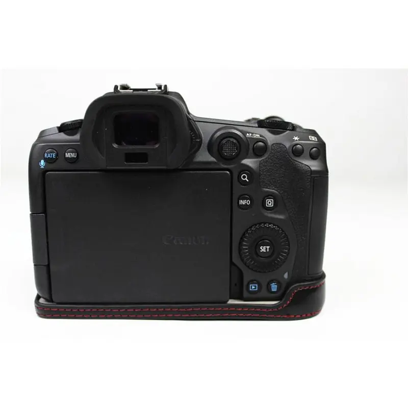Vỏ máy ảnh, Thích hợp cho máy ảnh không gương lật toàn khung hình Canon Eos R5, vỏ bảo vệ nửa bộ, Eosr6 R6ii, với đế Phụ Kiện Camera 1