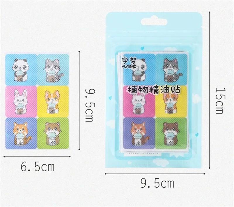 Product Introduction of Cartoon plant Essential oil Sticker for Baby Children Adult outdoor protection 18