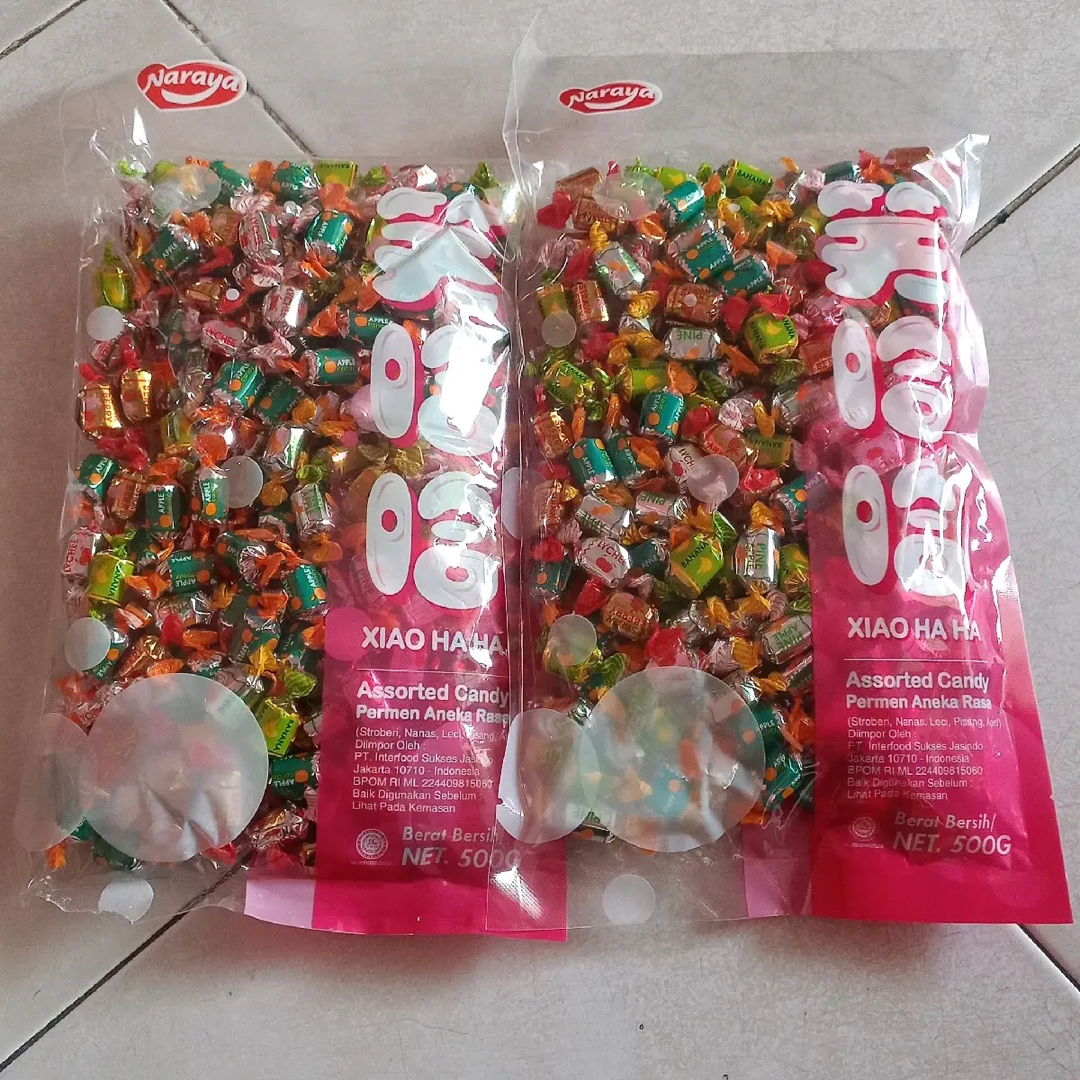 permen aneka rasa 500gram