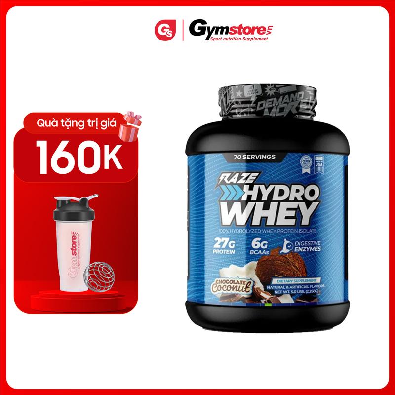 Bột Whey protein Repp Sports Raze Hydro Whey 5 Lbs (2.3kg) | Made in USA