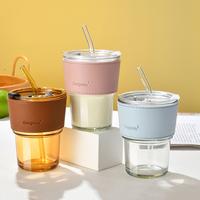 Gambar GELAS ESTETIK GORGOUS TUMBLER CUP AESTHETIC SOUVENIR GELAS MINUM KACA FREE SEDOTAN RSM5063 dari Belanja Elektronik Kota Administrasi Jakarta Barat 2 Tokopedia