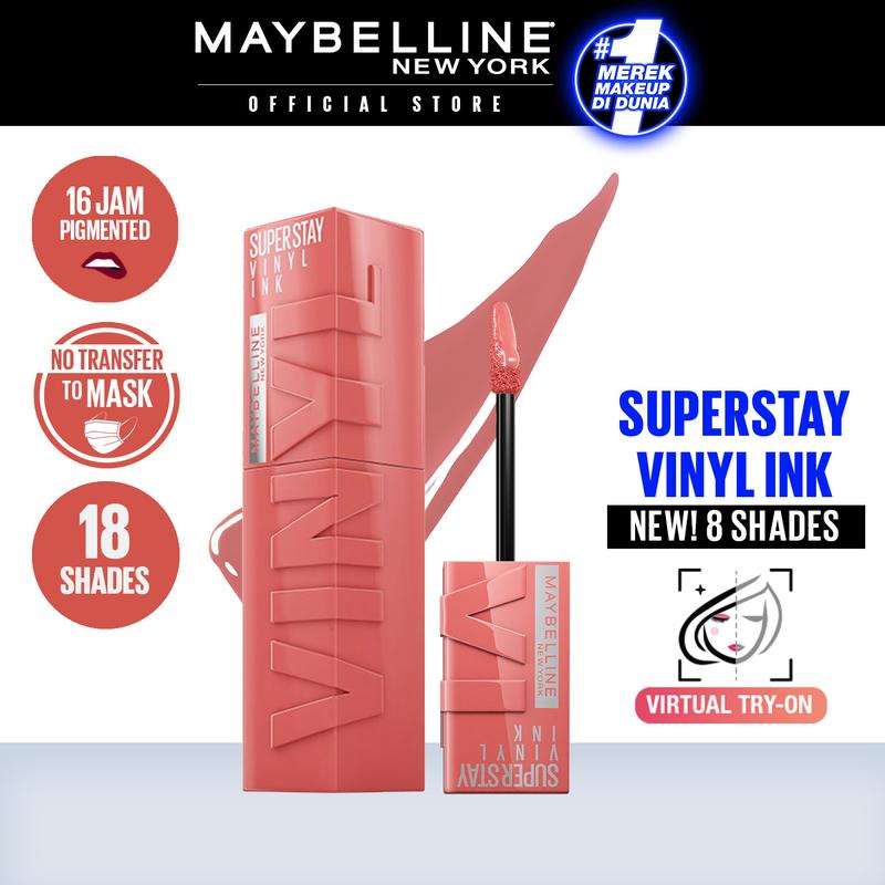 Maybelline Superstay Vinyl Ink Shiny Ombre Set Lipstik lipombre 5