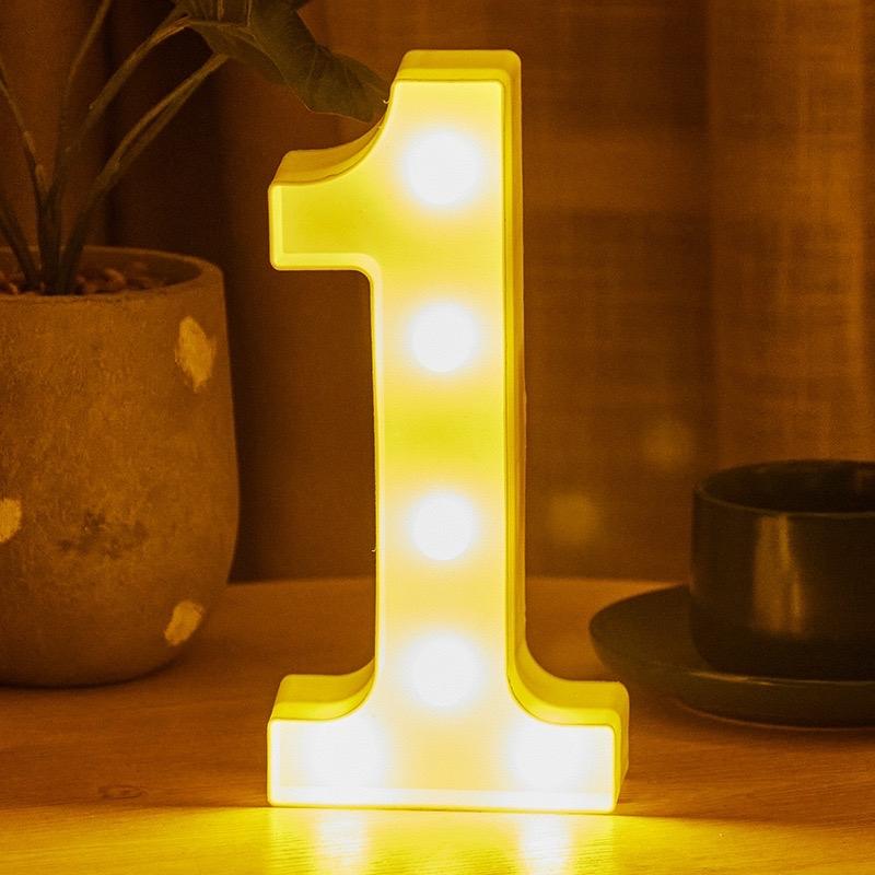 Product Introduction of Đèn led trang trí sinh nhật sự kiện bảng chữ cái và số tự nhiên May decor365 9