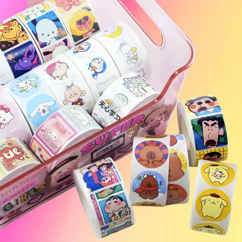 LUCKY BOX - Túi Quà May Mắn Sticker Xinh - SET 1K & 5K & 10K 5