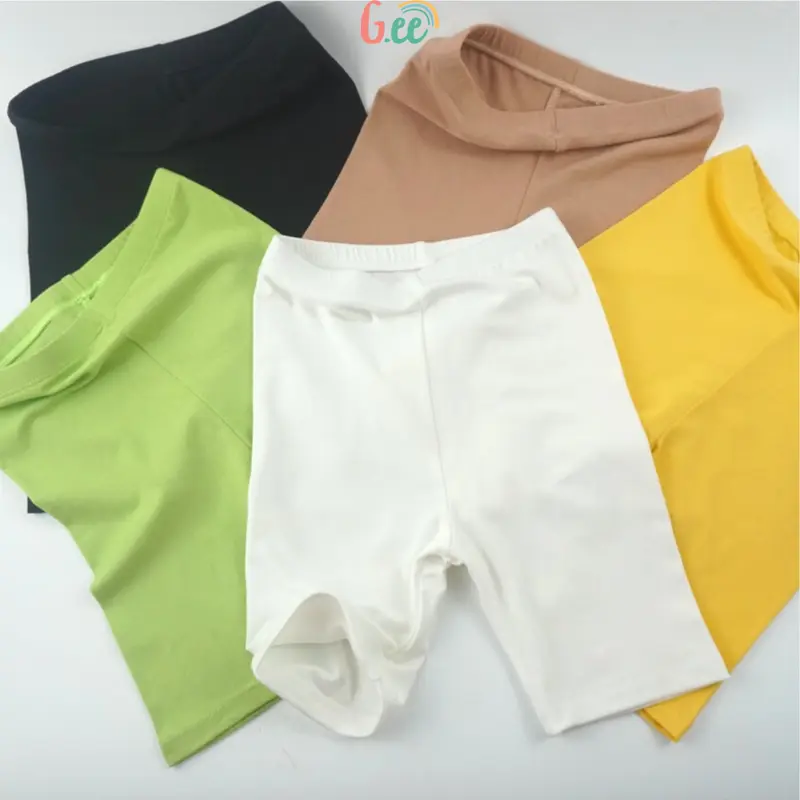 Quần legging đùi bé gái vải gỗ sồi, siêu mềm mại, co dãn thoải mái cho bé 10-50kg 5