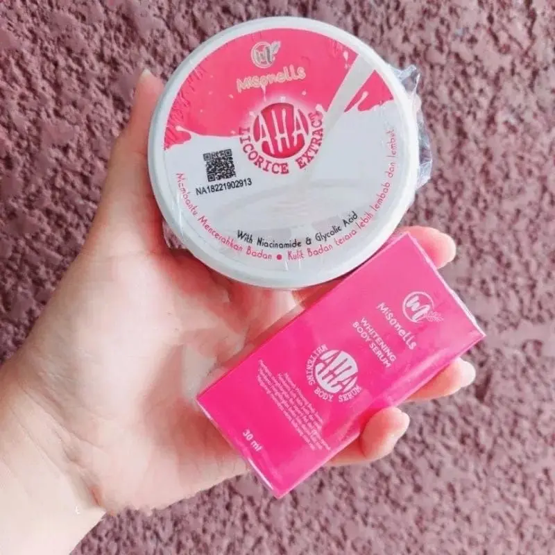 [ LANGSUNG KIRIM/ FREE GIFT ] MISONELLS AHA SERUM & AHA BLEACHING