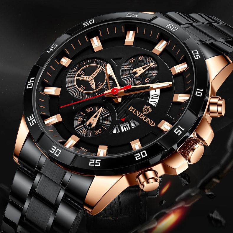 Product Introduction of Jam Tangan Pria terbaru kekinian Jam Tangan Pria Keren-Jam Tangan Pria Anti Air -Jam Tangan Pria Tali Kulit/Rantai stanlies C C15 bisa cod Quartz Titanium Watch Waterproof Watch 17