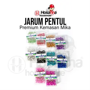 Jarum Pentul PREMIUM Kemasan Mika Jilbab