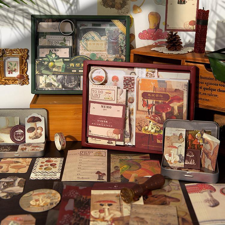 Bộ quà tặng phong cách cổ điển - sổ tay bìa cứng chủ đề vintage siêu cổ điển, độc đáo