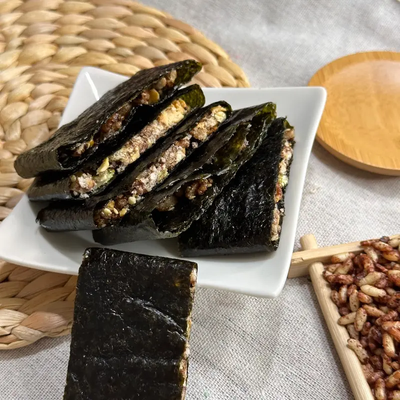 [Chính hãng] Thanh rong biển kẹp hạt dinh dưỡng FnV bịch 60g 2