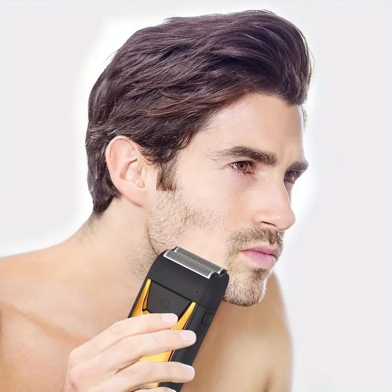 Three Speed Adjustable Electric Shaver, Rechargeable Electric Razor with Intelligent Digital Display, Professional Beard Trimmer for Men, Winter Gift 7