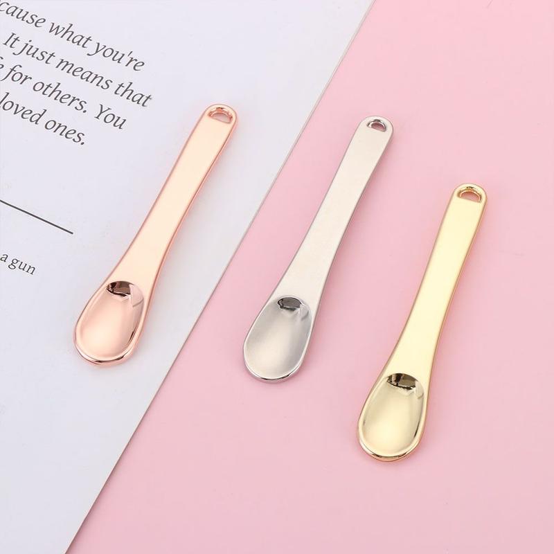 Product Introduction of Eye Cream Spoon Facial Cosmetic Skincare Beauty Scoop Metal Cosmetic Reusable Scoop Mini Spoon 13
