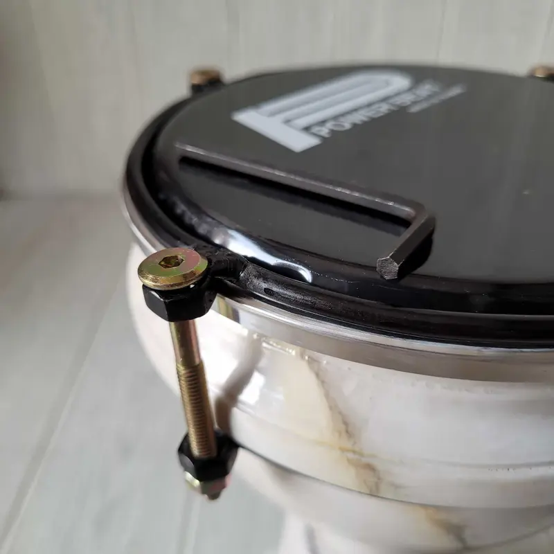 Calti Darbuka Dumbuk Anak Motif Marmer Putih Ukuran 6 inch Termurah Kualitas Terbaik Lengkap Tas Kayu Asli 4