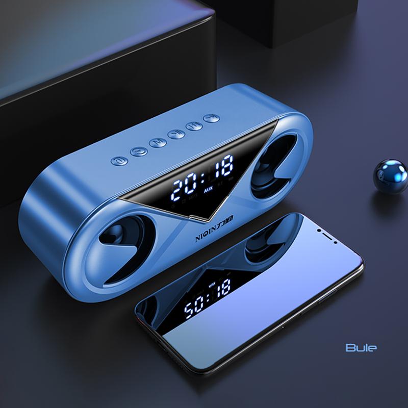 Loa bluetooth mini bass cực căng loa không dây nghe nhạc âm thanh hifi kết hợp đồng hồ và đèn led nháy theo nhạc. Bảo hành 1 năm trên toàn quốc đổi mới trong 7 ngày đầu nếu có lỗi của nhà sản xuất. Củ Loa