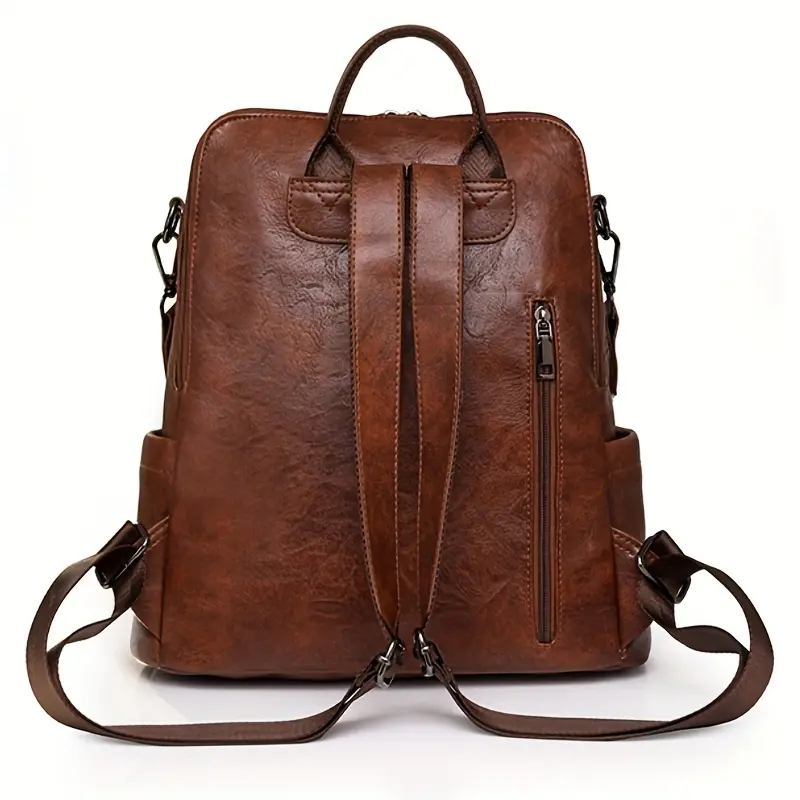 Women'S Large Capacity Retro Backpack - Black with Tassel Accents, Adjustable Strap, Zipper Closure, Casual Style, Movie-Themed Design, Casual Backpack |     Movieinspired Backpack |     Durable Backpack 3