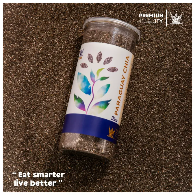 Hạt chia đen VUA YẾN MẠCH Nhập khẩu Paraquay Hữu cơ Organic Healthy