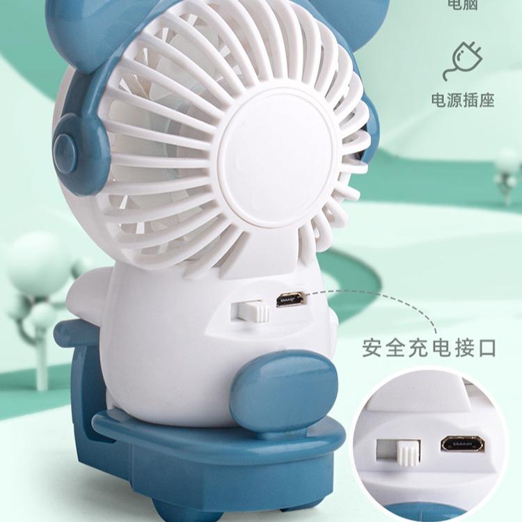 Kipas Angin Mini Handheld Portable / Kipas Angin Tangan Genggam Charging / Minifan Karakter Meja Tahan Lama dan Berkualitas / Minifan Sepeda Motor 5