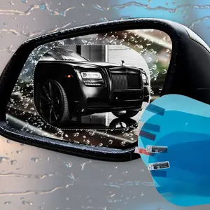 BISA COD 6306 Kaca Film Spion Anti-Fog isi 2 pcs / Anti Fog Embun Spion Motor / Stiker Spion Anti Embun Car