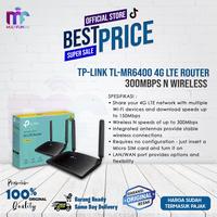 Gambar TP-LINK TL-MR6400 4G LTE Router 300Mbps N Wireless (300 Mbps) TPLINK dari Multifungsi ID Kota Administrasi Jakarta Pusat 1 Tokopedia