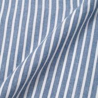 Gambar DUHA Baju Koko Linen Stripes Lengan Pendek - Blue White - Sayf - L dari Duha Muslim Wear Kota Tangerang 4 Tokopedia