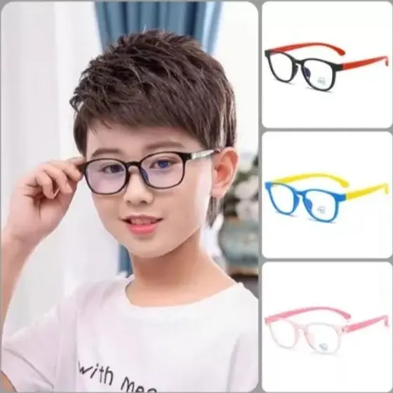Kacamata Anak Anti Radiasi Pria dan Wanita Kekinian Aksesoris Fashion High Quality 0