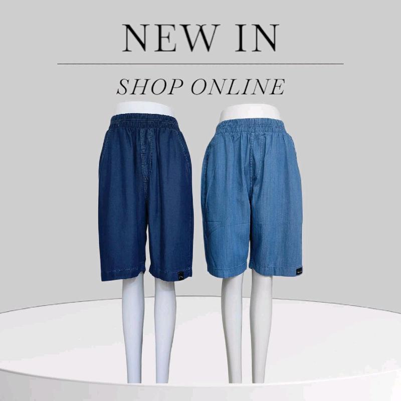 Quần ngố gối .nam + nữ cá tính jean giấy lụa mềm mịn mát co dãn nhẹ (m)..