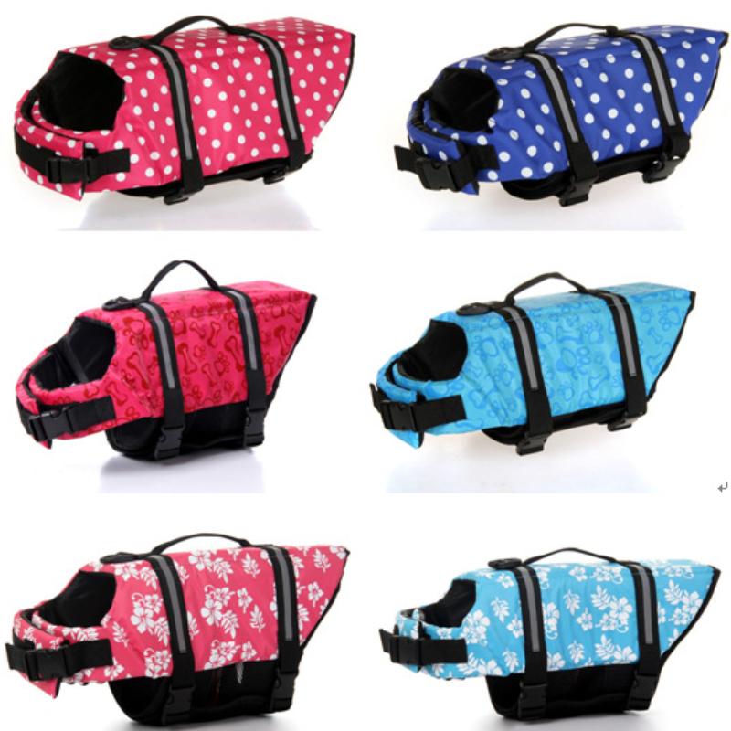 Safety Pet Dog Life Jacket for Dogs Summer French Bulldog Shih Tzu Swimwear Puppy Big Dog Clothing Vest Tshirt zwemvest hond 1