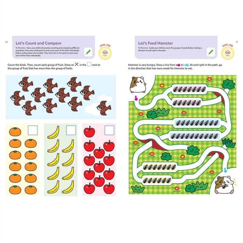 Product Introduction of 100% Quality Gakken Play Smart Activity Workbook Series Age 4+ 12