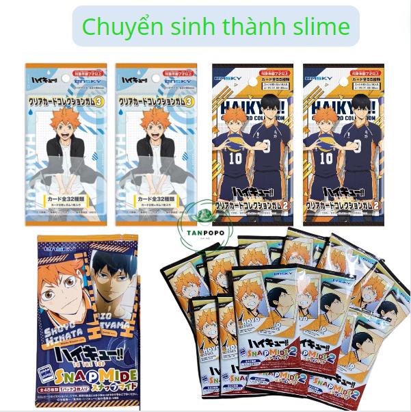 [ Tanpopo ]Thẻ nhân phẩm snapmide haikyu clear collection Nhật Bản chính hãng 0