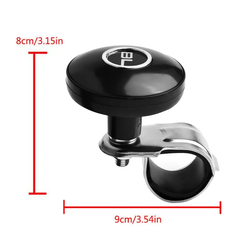 Hỗ trợ vô lăng, cho ô tô và xe tải, có Cần điều khiển Power và Bóng Núm Spinner 3