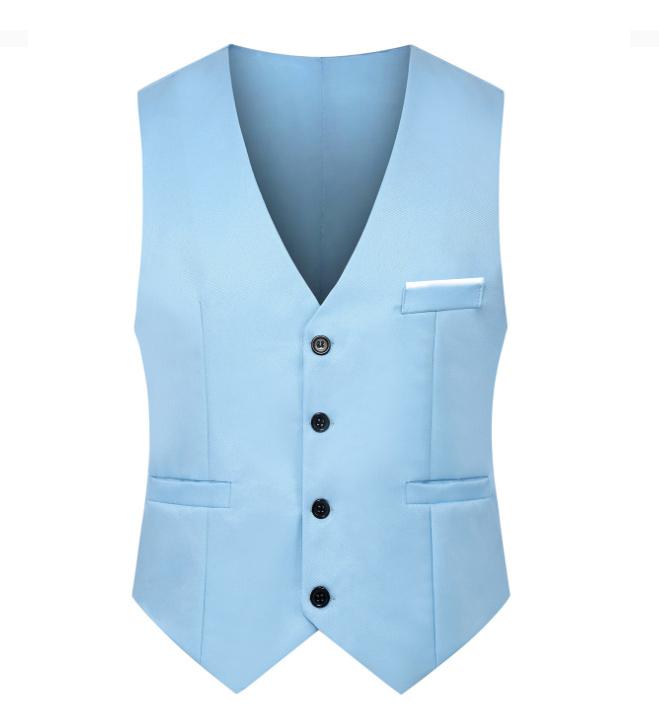 Product Introduction of M-5XL Men's Suit Vest Summer Slim Fit Waist Solid Tank Top Business Leisure Party Bar Banquet Dress 8
