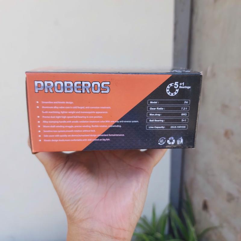 Product Introduction of Máy câu ngang proberos P4 nhẹ có tiếng drgalciker Lure Câu Cá Đi Câu Fish Fishing Câu Lure 13