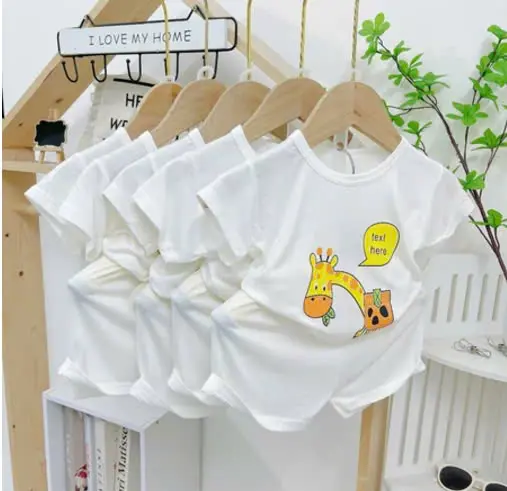 [A212 Mềm, Mát] Bộ Cộc Trắng Thun Lạnh Minky Moom Chất Vải Mềm Mát Thấm Hút Mồ Hôi 2