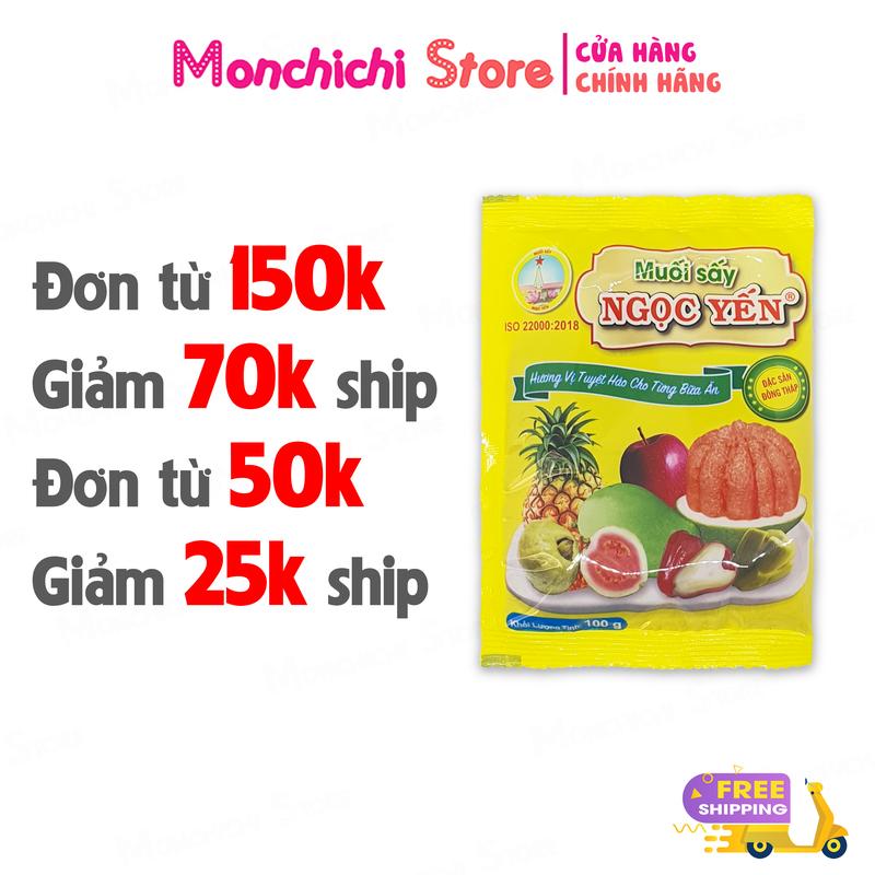 Combo 30 gói Muối Sấy Ngọc Yến 100g freeship #OCOP #DacSanVietNam