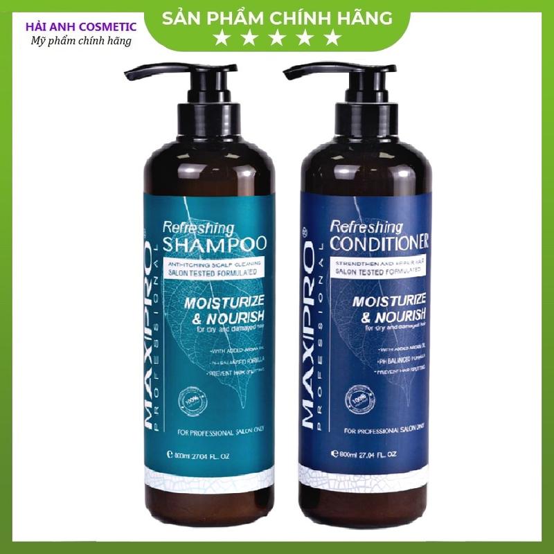 Dầu gội xả MAXIPRO dưỡng tóc ngăn gàu ngăn gãy rụng 500-800ml