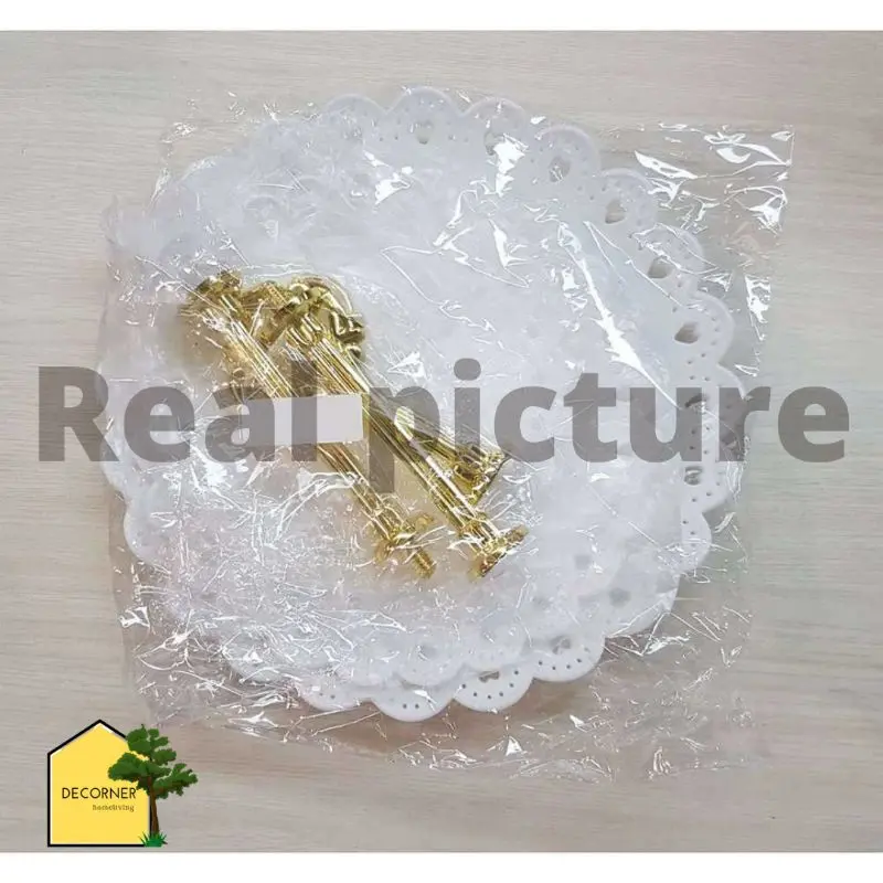 Kitstorm Piring Saji 3 Susun Untuk Kue Cupcake Display Plate Stand Piring Saji Pesta Buah 7