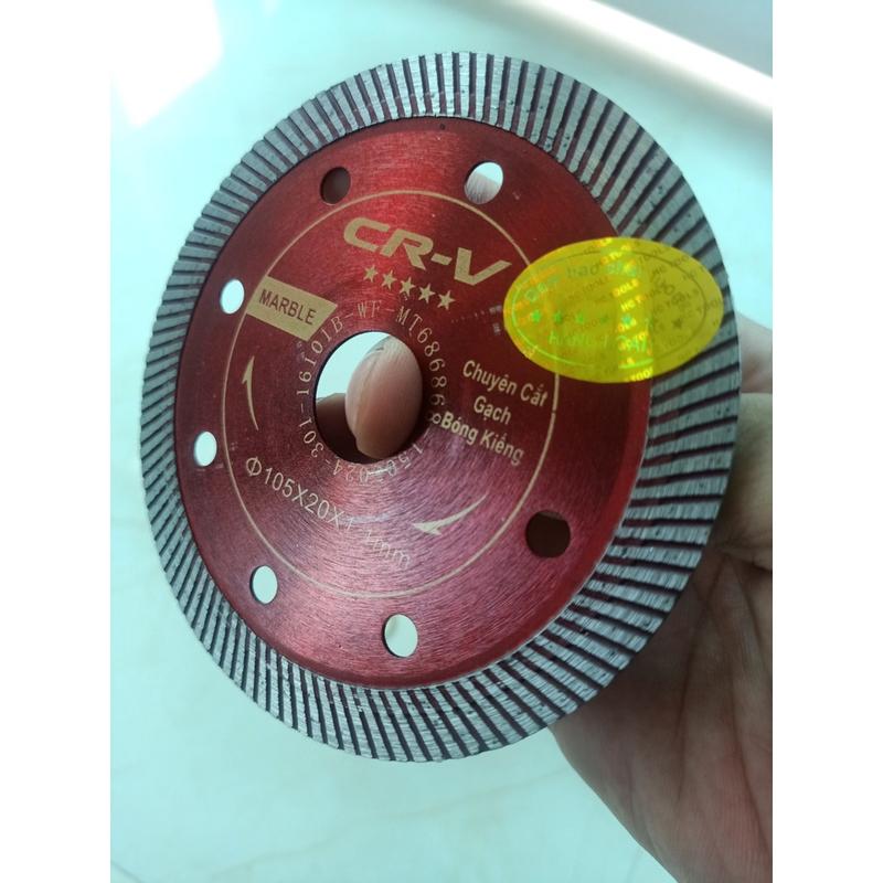 Lưỡi cắt kim cương chuyên cắt gạch men cắt đá bê tông CRV Lưỡi cắt gạch đá CRV 110