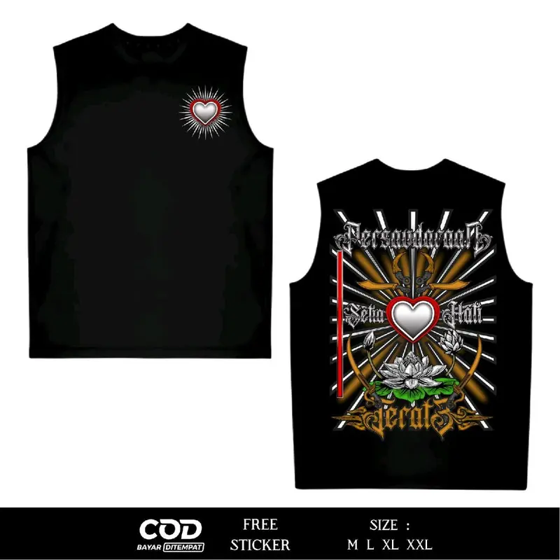 Kaos Singlet PSHT Persaudaraan Setia Hati Terate Sablon DTF Desain Tetbaru by ARS88Store 0
