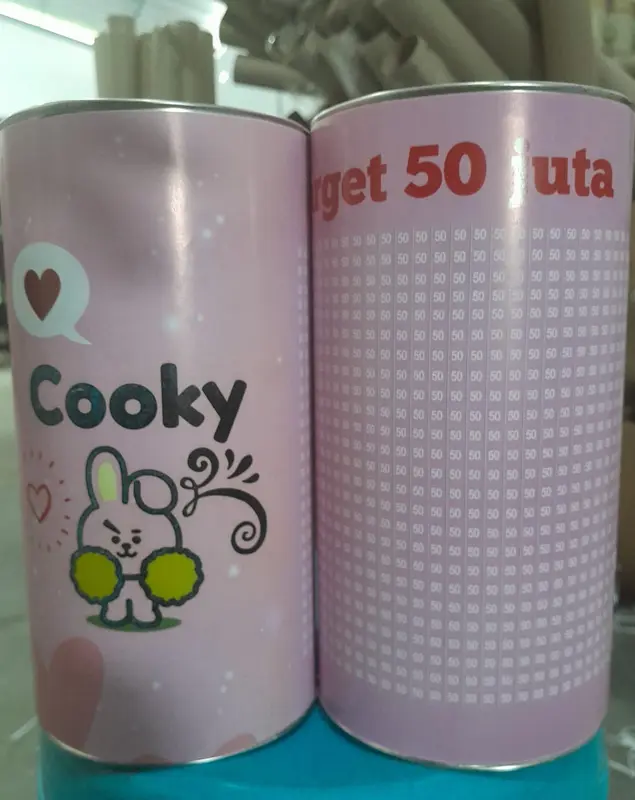 Celengan Target Buka Tutup Iumbo 30 juta 50 juta 100 juta Murah Tabungan Anak Karakter 2