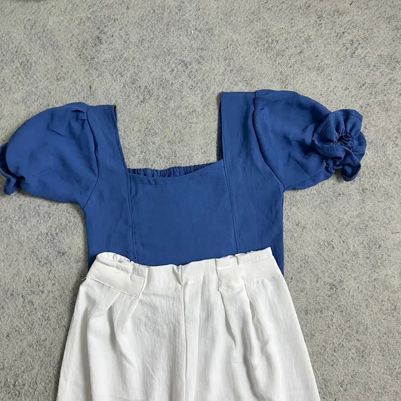 Dara Oneset Highwaist celana panjang  setelan Wanita Kulot Atasan Dewasa Baju 5