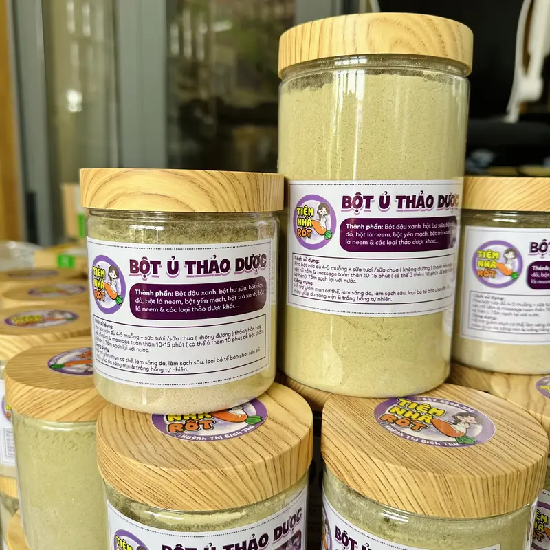 BỘT Ủ TRẮNG THẢO DƯỢC ( Dùng cho MẶT và BODY ) 250gr & 500gr 7