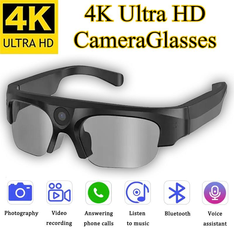 Outdoor Smart Glasses Audio Stereo Wireless Sport Sunglasses With Camera Running Cycling Listening to Music Bluetooth Headset