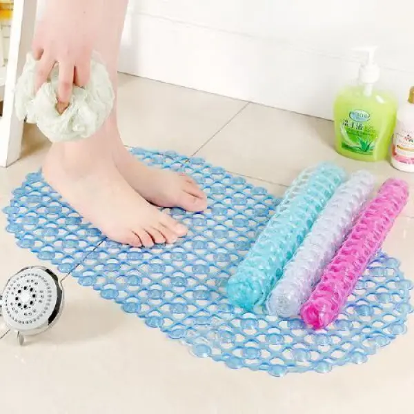 Thảm Chống Trượt, Thảm Chân, Chống Thấm Nước, Thích Hợp Cho Phòng Tắm, Bồn Tắm, Nhà, Thảm Mặt Đất, Keo Dẻo, Có Mút Nhung Cao Su 0