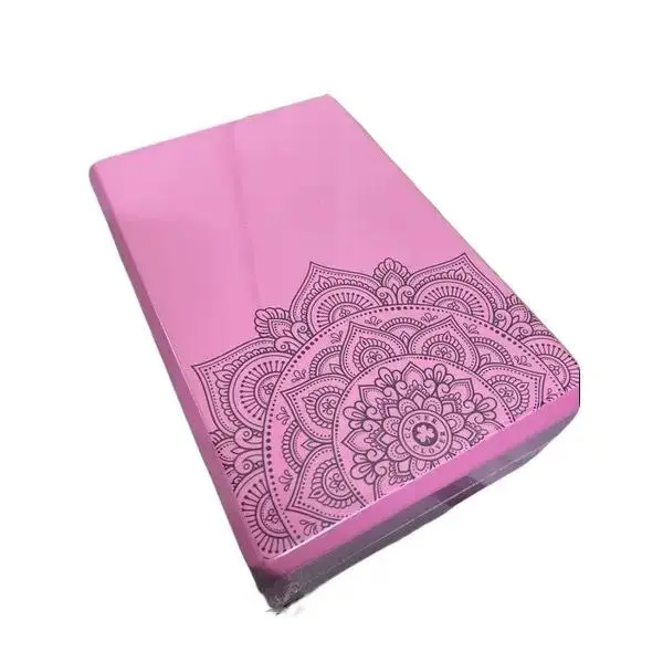 Gạch Tập Yoga In Hoa ADN 220g  Chất Liệu EVA An Toàn Giúp Duy Trì Thăng Bằng và Ổn Định Tốt Khi Tập Luyện