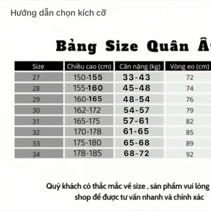 Quần âu 4 sọc trắng đính đá Nam 4