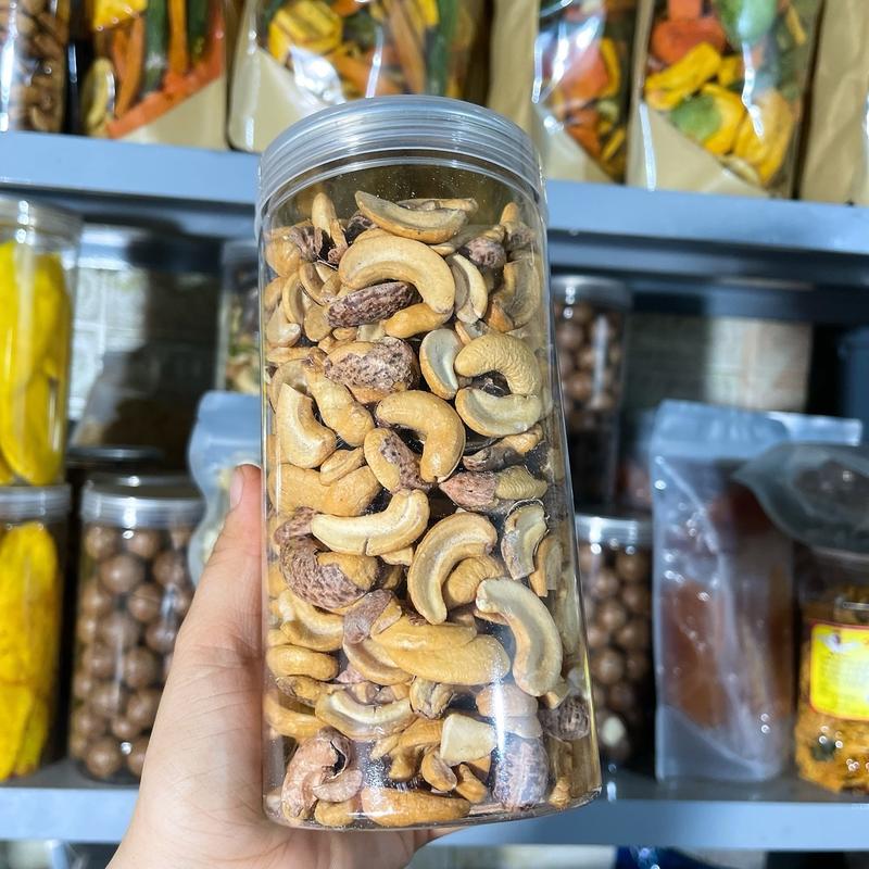 500gr hạt điều A cồ rang muối vỡ đôi còn lụa Ăn Vặt Food Snack Thức Ăn