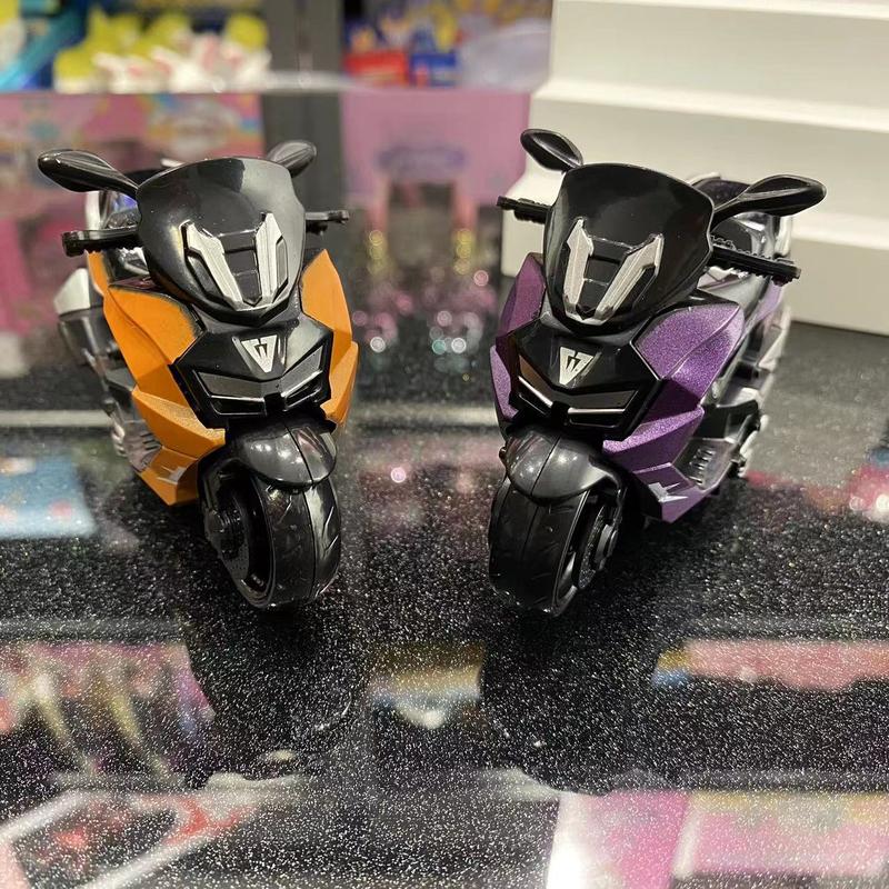 Product Introduction of Alloy Pull Back Motorcycle Simulation Pedal Toy Car Model Keychain Pendant Gift Clip Doll Gift 24